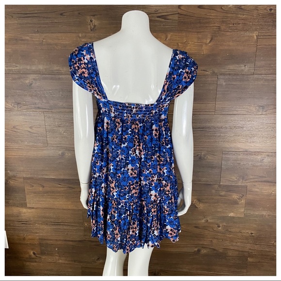 NWT Free People Pattern Play Mini Dress - Picture 7 of 8